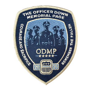2025 Officer Down Memorial Page Annual Patch 2025 Officer Down Memorial Page Annual Patch