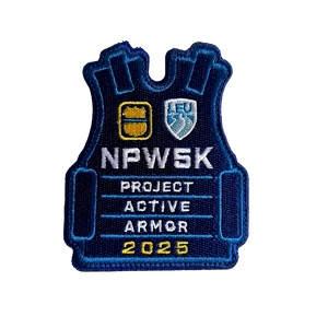 2025 National Police Week 5K - Project Active Armor Patch 2025 National Police Week 5K - Project Active Armor Patch