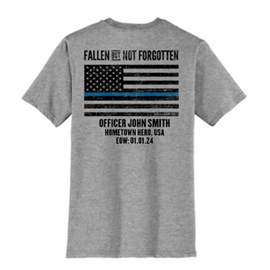 Fallen But Not Forgotten Personalized Tee