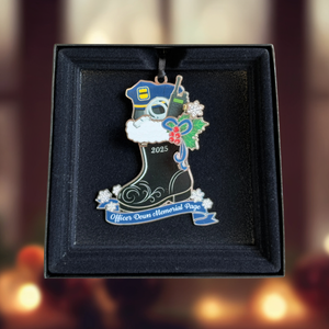 2025 Officer Down Memorial Page Holiday Ornament 2025 Officer Down Memorial Page Holiday Ornament