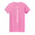 Thin Blue Line Heartbeat Badge Limited Edition Pink Tee - Women's Cut
