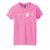Thin Blue Line Heartbeat Badge Limited Edition Pink Tee - Women's Cut