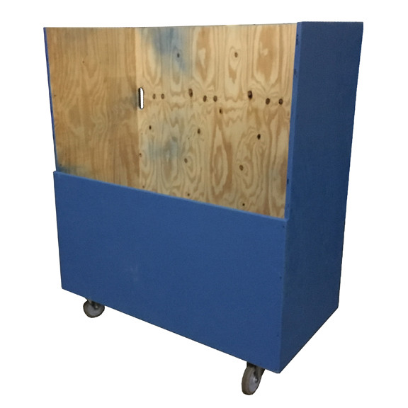 Open Top Light Fixture Cart