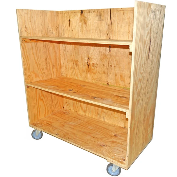 3 Shelf Computer Cart