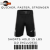 weighted shorts for athletes walking