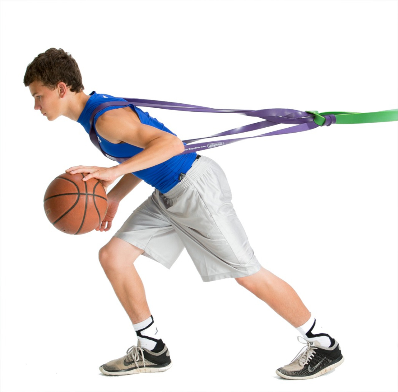 P.R.O Bands for Basketball Resistance Bands Training SINGLE Band - 4 Levels to Choose From | Perfect For Improving Dribble Explosiveness, Vertical Jump, Lateral Quickness, Stretching, Strength Train P.R.O Bands for Basketball Resistance Bands Training SINGLE Band - 4 Levels to Choose From | Perfect For Improving Dribble Explosiveness, Vertical Jump, Lateral Quickness, Stretching, Strength Train