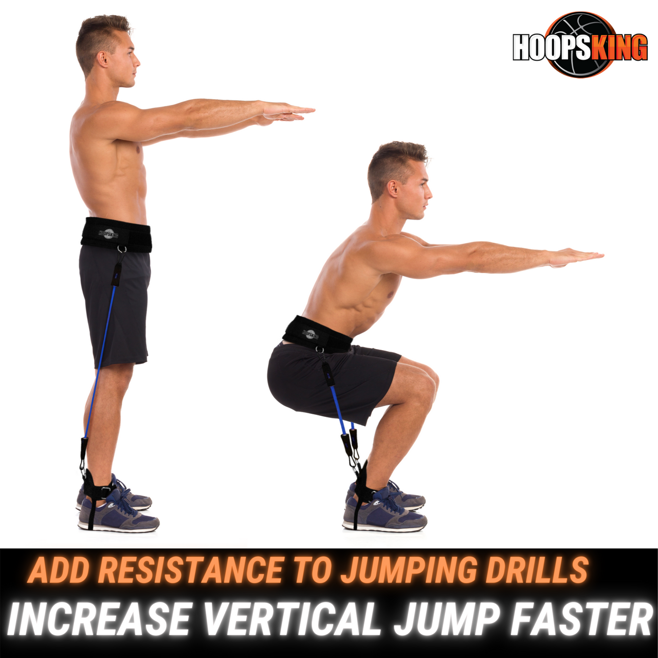 Vertical Jump Training with Resistance Bands | HoopsKing
