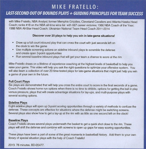 (Rental)-Last Second Out of Bounds Plays (Rental)-Last Second Out of Bounds Plays