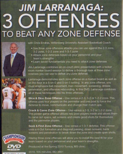 (Rental)-3 Zone Offenses To Beat Any Zone Defense (Rental)-3 Zone Offenses To Beat Any Zone Defense