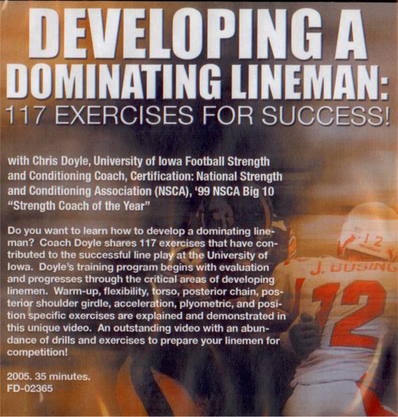 (Rental)-Developing A Dominating Lineman: 117 Exercises For