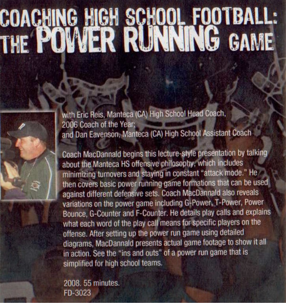(Rental)-Coaching High School Football: The Power Running Game