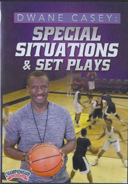 Dwayne Casey's Special Situations & Set Plays by Dwane Casey Instructional Basketball Coaching Video