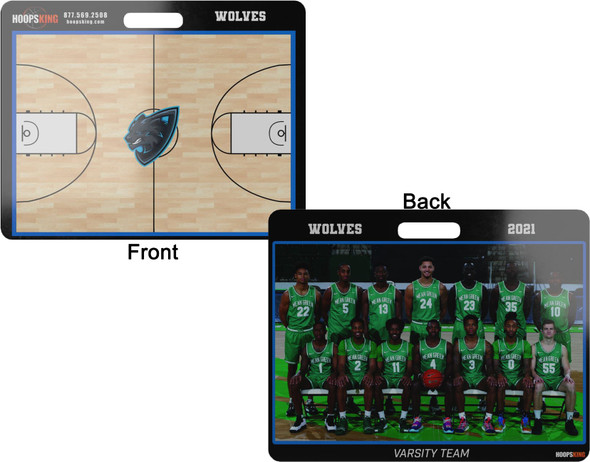 Custom Dry Erase Basketball Coaching Board 23 X 18 Custom Dry Erase Basketball Coaching Board 23 X 18