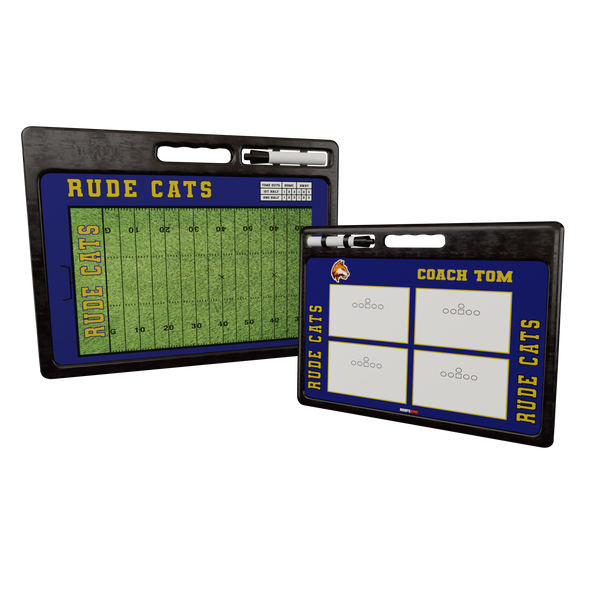 custom handle football clipboard