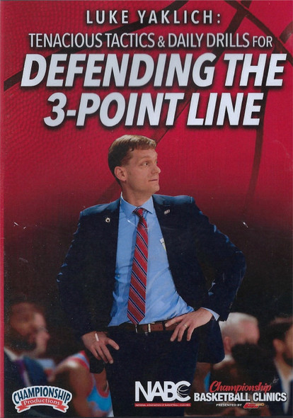 Tenacious Tactics & Daily Drills for Defending the 3 Point Line by Luke Yaklich Instructional Basketball Coaching Video Tenacious Tactics & Daily Drills for Defending the 3 Point Line by Luke Yaklich Instructional Basketball Coaching Video