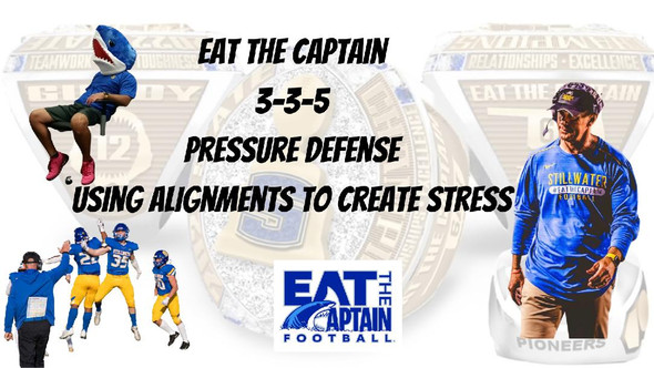 Eat the Captain 3-3-5 Pressure Defense: Using Alignments to Create Stress