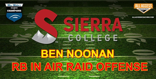 USING RB in AIR RAID OFFENSE - Sierra College