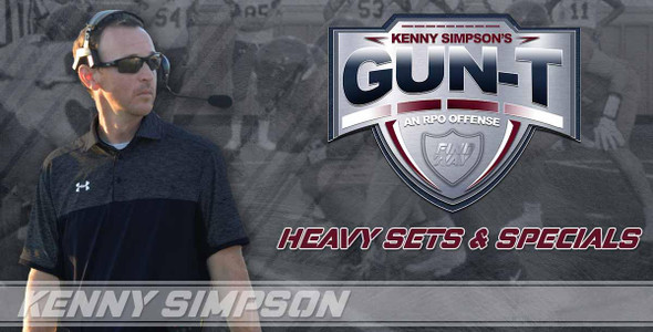 Coach Simpson`s Gun T RPO Offense - Heavy set and Specials
