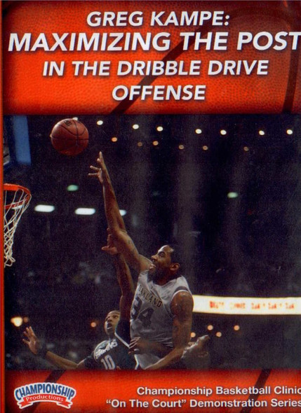 Maximizing The Post In The Dribble Drive Offense by Greg Kampe Instructional Basketball Coaching Video