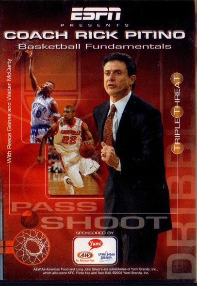 Rick Pitino Basketball Fundamentals by Rick Pitino Instructional Basketball Coaching Video