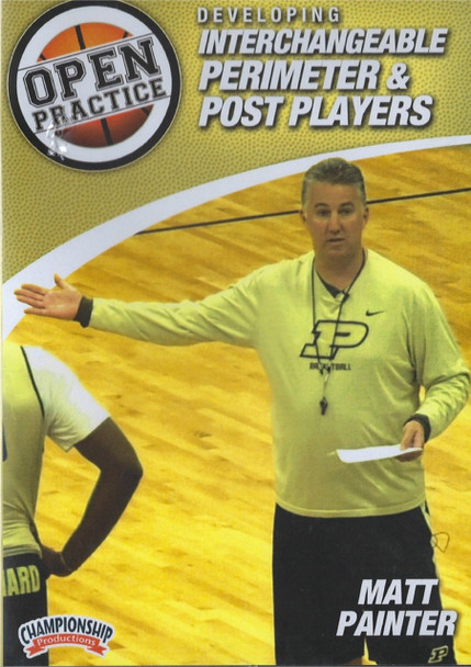 Developing Interchangeable Perimeter & Post Players by Matt Painter Instructional Basketball Coaching Video