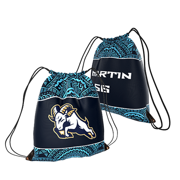 Custom drawstring bag backpack