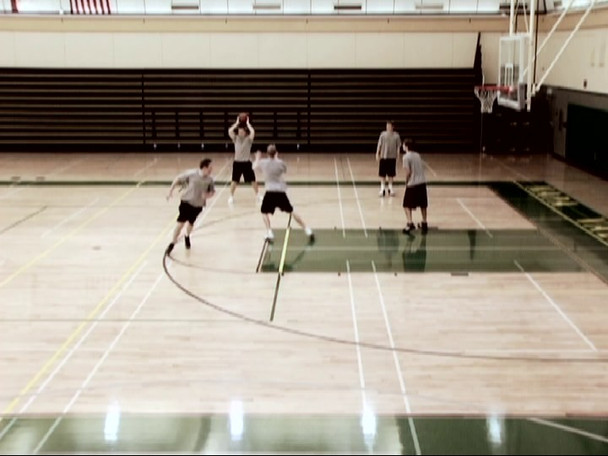 high low triangle offense video