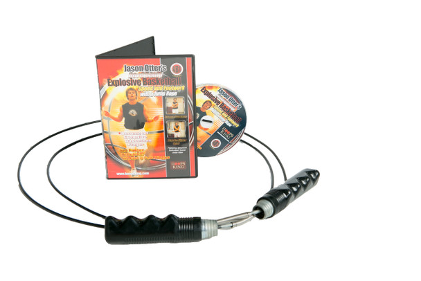 Develop explosive footwork and speed with Jason Otter's Jump Rope DVD and a speed rope.