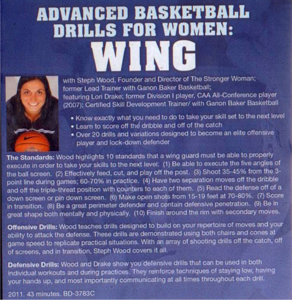 wing basketball drills for women