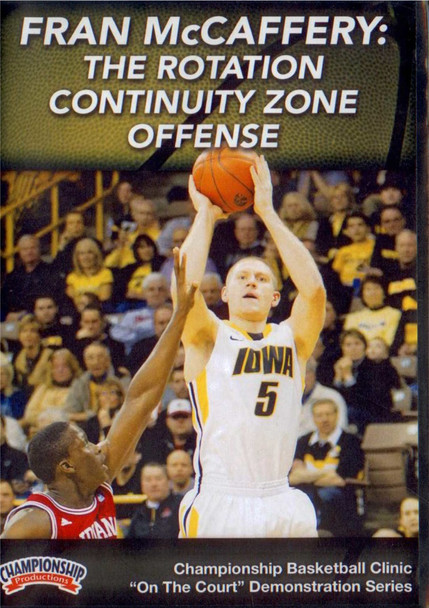 Rotation Continuity Zone Offense by Fran McCaffery Instructional Basketball Coaching Video
