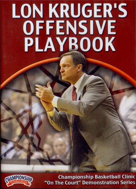 Lon Kruger's Offensive Playbook by Lon Kruger Instructional Basketball Coaching Video