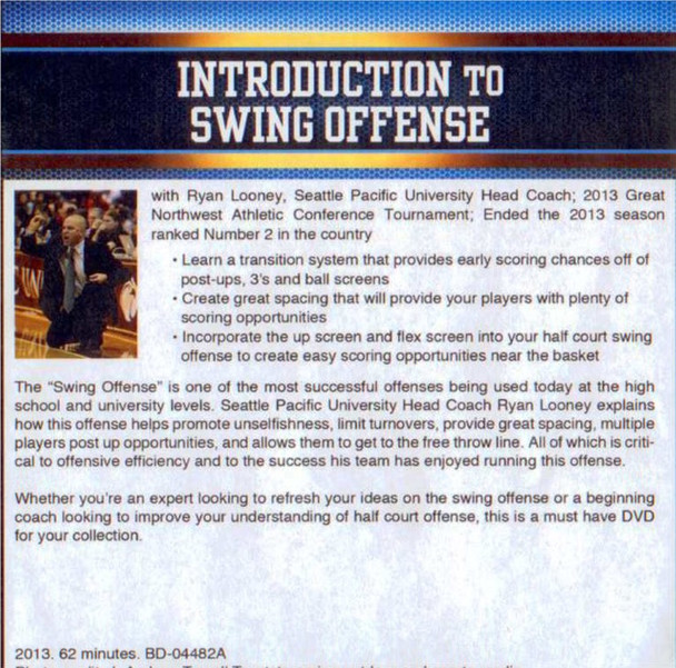 (Rental)-Introduction To Swing Offense