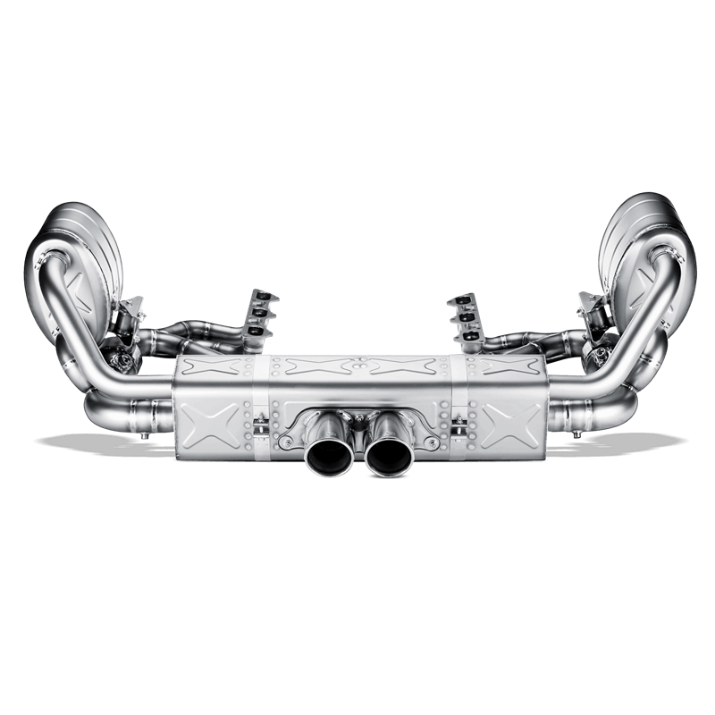 Akrapovic 06-09 Porsche 911 GT3/RS 3.6 Evolution Line w/ Header (Titanium) w/ Titanium Tips - S-PO997GT3E