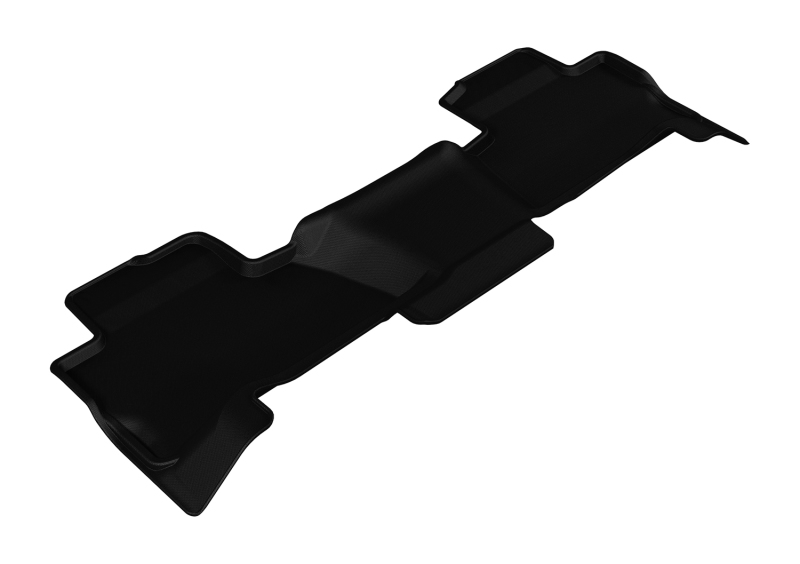 3D MAXpider 2015-2020 Chevrolet/GMC Tahoe/Yukon Kagu 2nd Row Floormats - Black - L1CH06221509