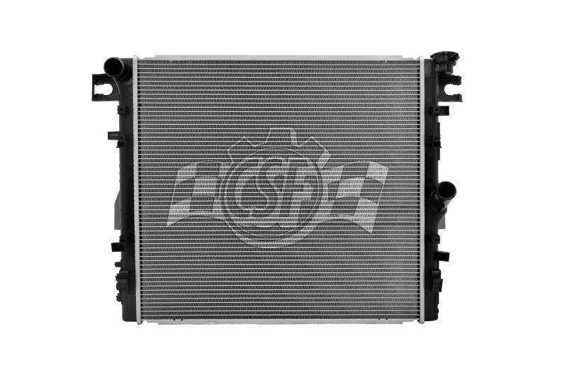 CSF 12-18 Jeep Wrangler 3.6L OEM Plastic Radiator - 3592