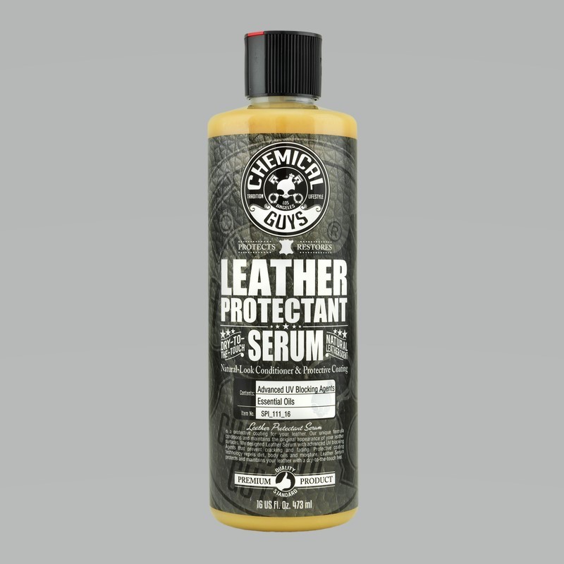 Chemical Guys Leather Serum Natural Look Conditioner & Protective Coating - 16oz - SPI_111_16