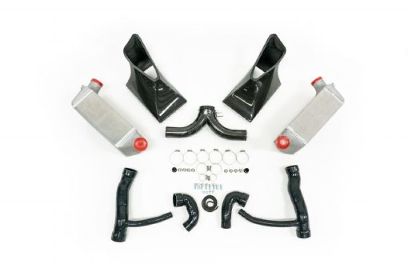 AMS Performance Porsche 997.2TT Alpha Intercooler System (For Stock Framed Turbos) - ALP.09.09.0002-2