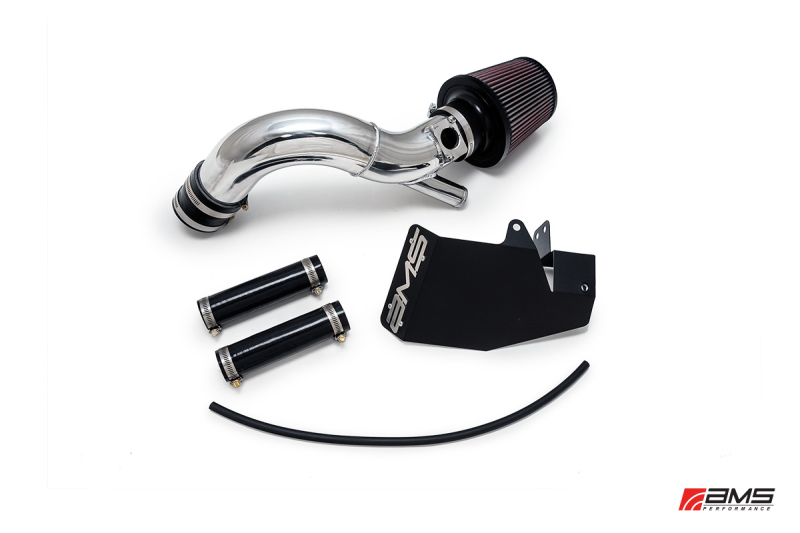 AMS EVO X Black Performance Intake pipe with MAF housing / With Breather Bungs. - AMS.04.08.0002-2