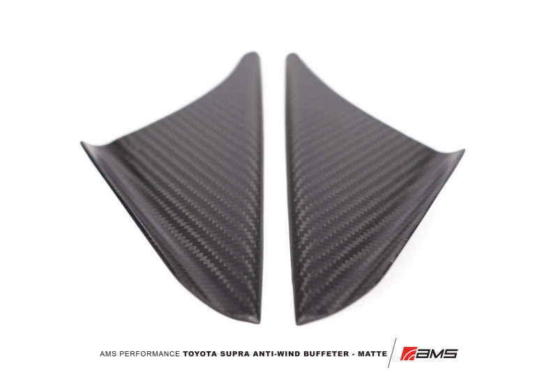 AMS Performance Toyota GR Supra Anti-Wind Buffeting Kit - Matte Carbon - AMS.38.06.0002-2