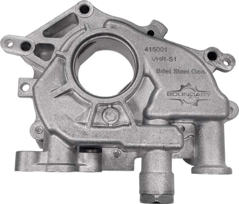 Boundary Nissan VQ 3.5L/3.7L VHR Oil Pump Assembly w/Billet Back Plate - VQ-S1-VHR-BBP