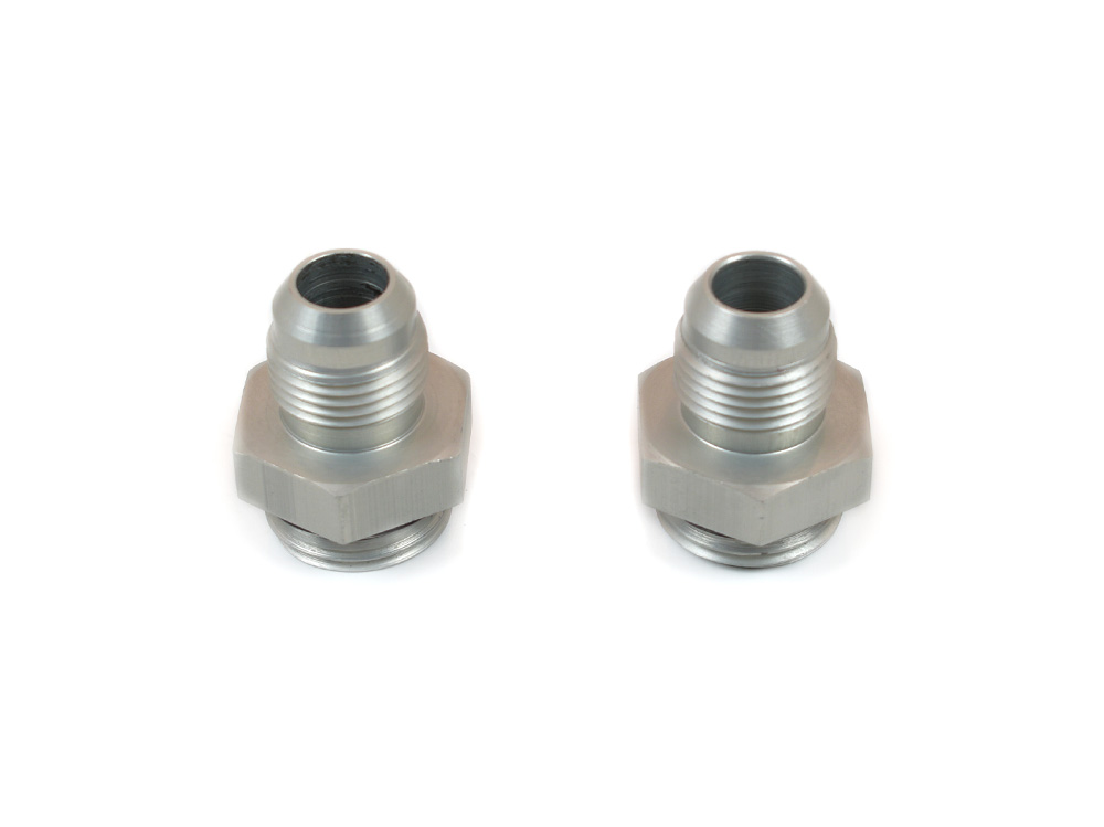 Canton 23-465A Adapter Fitting Aluminum O-Ring -12 AN Port -10 Male AN 2 Pack - 23-465A