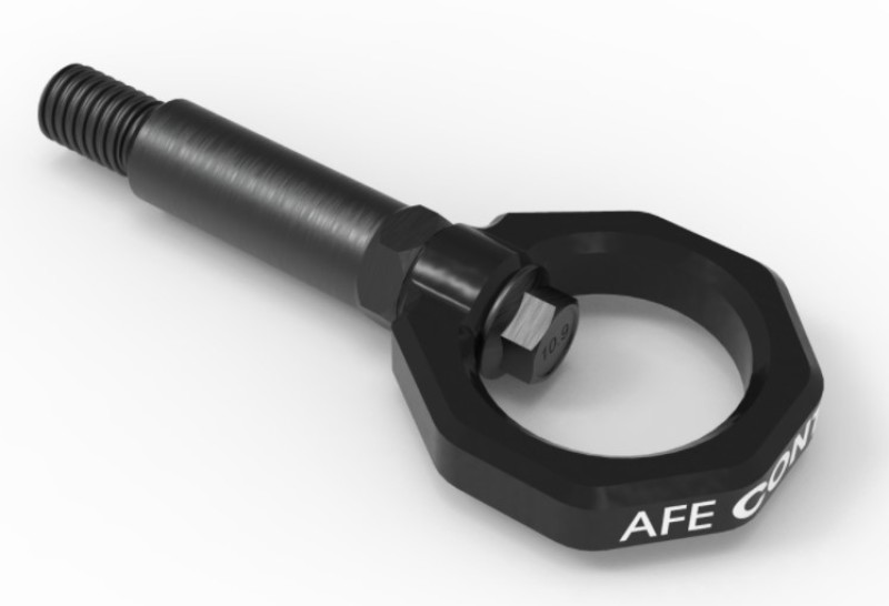 aFe Control Front Tow Hook Black 20-21 Toyota GR Supra (A90) - 450-721001-B