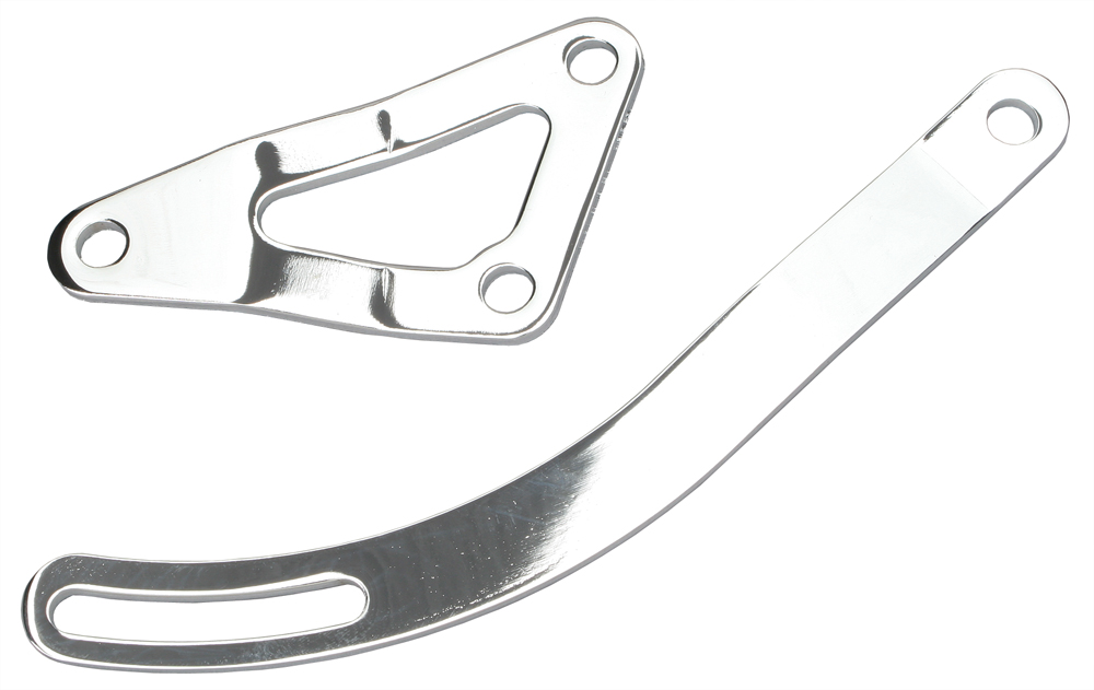 Alternator Bracket Set; CHRYSLER 318-340-360- CHROME - 9456