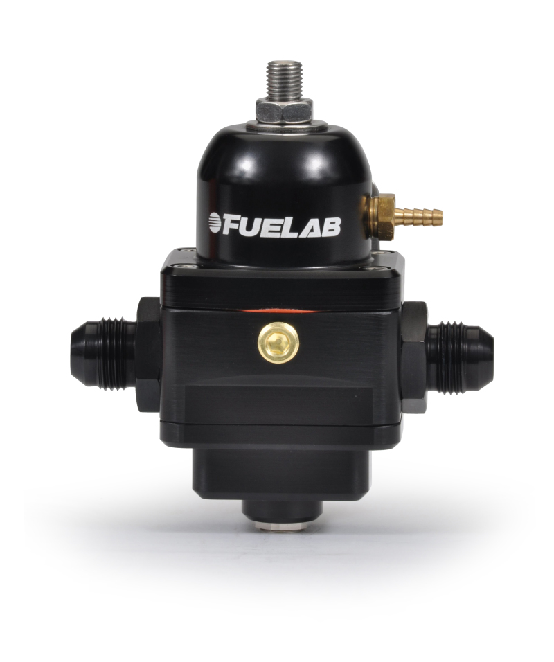 Fuelab 529 Electronic EFI Adjustable FPR (1) -6AN In (1) -6AN Return - Black - 52901-1