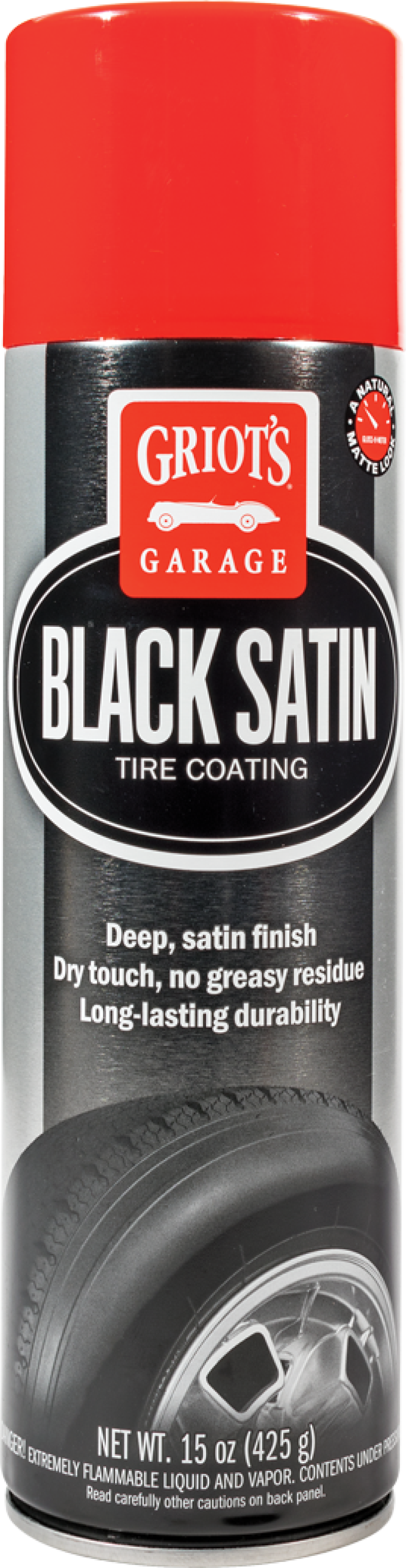 Griots Garage Black Satin Tire Coating - 14oz - 10951