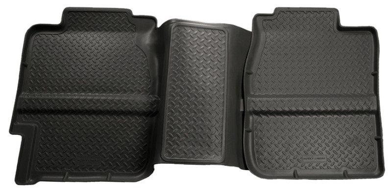 Husky Liners 99-06 Chevy Silverado/GMC Sierra (All Ext. Cab) Classic Style 2nd Row Black Floor Liner - 61361