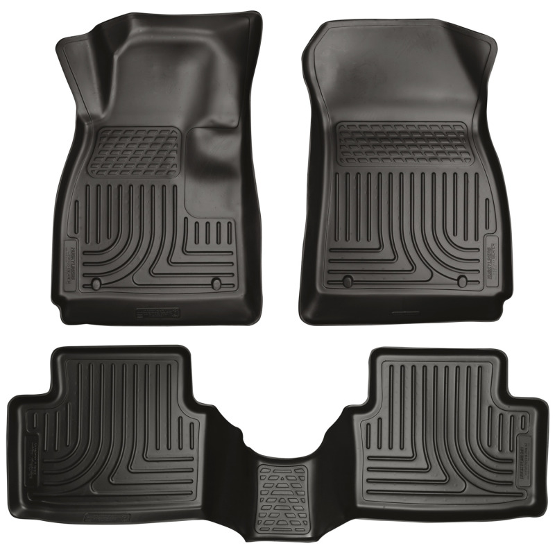 Weatherbeater - Front & 2nd Seat Floor Liners - 98291