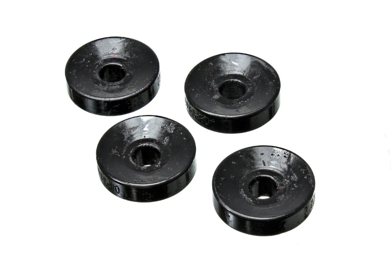 Energy Suspension 06-11 Honda Civic SI Black Rear Shock Upper Bushing Set - 16.8112G