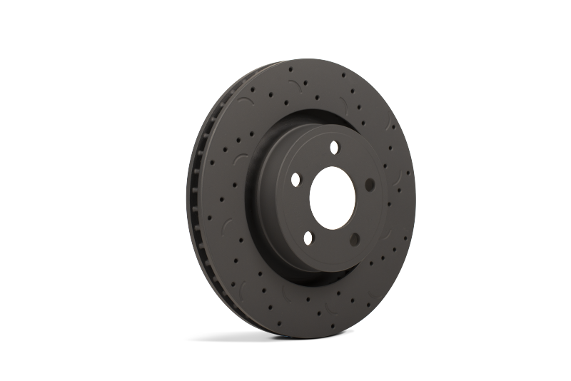 Talon Cross Drilled And Slotted Brake Rotors - HTC4983