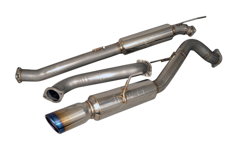 Injen 14-19 Ford Fiesta ST 1.6L Turbo 4Cyl 3in Cat-Back Stainless Steel Exhaust w/ Burnt SS Tip - SES9016RS